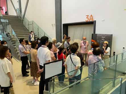 臺灣高等法院舉辦「114年度廉政志工北區訓練」志工訓練新北美術館參訪（團體導覽）