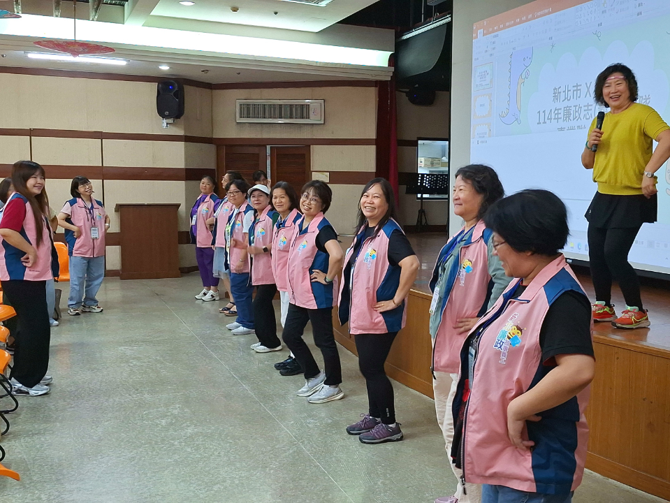 【清廉一起團練！】新北市與新竹縣聯合舉辦「114年廉政志(義)工團隊專業聯合培訓」「說故事與聲音運用技巧」培訓課程