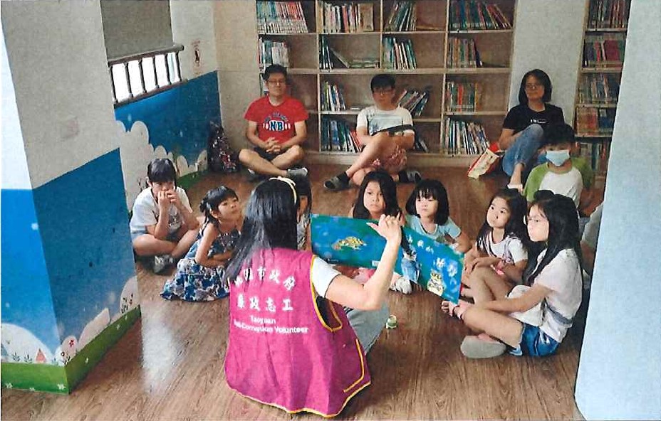桃園市政府政風處攜手圖書館推動「Let’s Story 廉歡活動」內壢分館