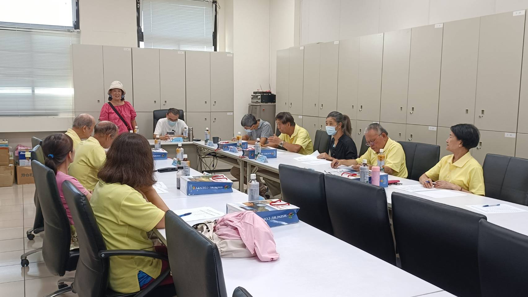 竹縣廉政志工齊聚獻策　共議組織管理新章志工總隊長提供意見