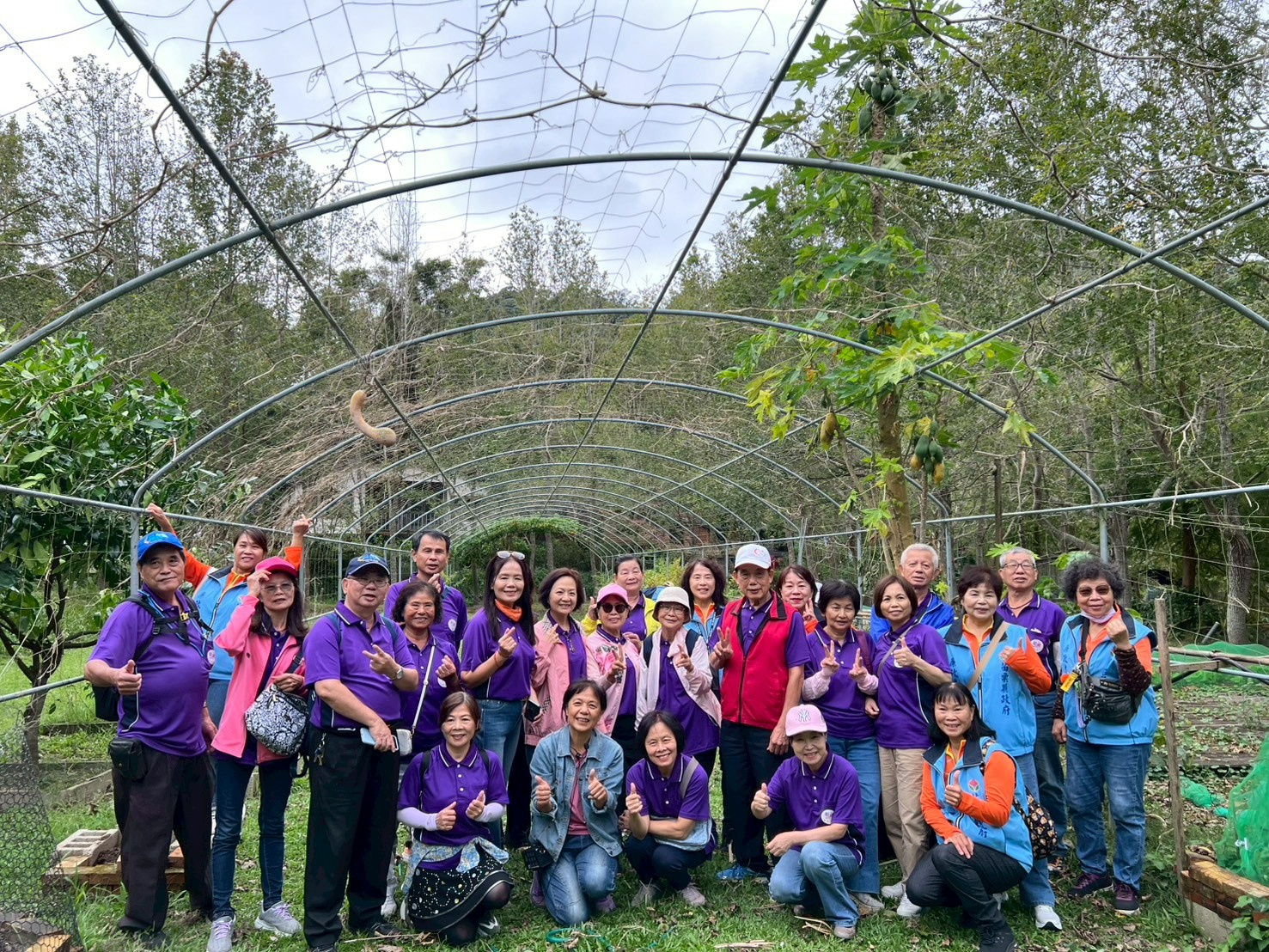 彰化縣與苗栗縣廉政志工跨區交流 深化廉能教育 共創誠信社會導覽合影照片